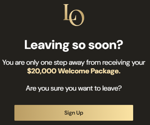 LuckyOnes Casino login